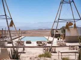Les Terrasses d'Agafay、Agafayのグランピング施設