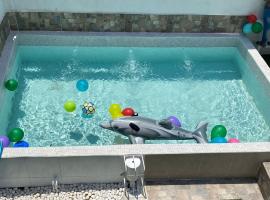 Casa de descanso con piscina Galileos, hotel conveniente a León