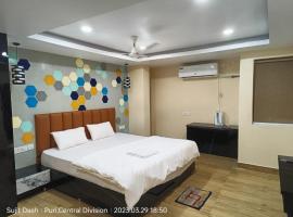 Hotel Santosh Inn Puri - Jagannath Temple - Lift Available - Fully Air Conditioned, hótel í Puri