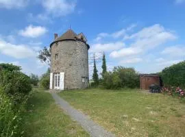 Windmill in Cherrueix near Mont Saint Michel