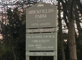 Brickfields Farm, hótel í Kirkbymoorside