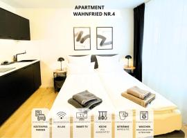 Apartment Wahnfried No4 - Zentral wohnen mit Küche und Duschbad, Parkplatz, 300m zur Fussgängerzone、バイロイトにあるオーバーフランケンハレ・バイロイトの周辺ホテル