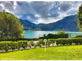 LF_SUITE_ Lugano Lake_ Ampia Terrazza ; Spiaggia privata_ WI-FI_ Netflix_, hotell i Porlezza