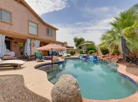 Maricopa Desert Oasis Fenced Yard with Hot Tub