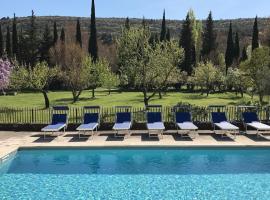 Maison d'une chambre avec piscine partagee jardin clos et wifi a Valaurie, nyaraló Valaurie-ban