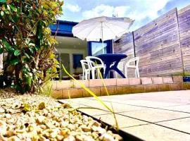 Bright house with terrace and garden