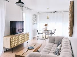 Bel appart familial avec terrasse aux portes de Paris - Parking gratuit, apartment in Bondy