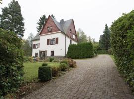 Holiday homes for two people with a swimming pool in the Ore Mountains, holiday rental in Pockau