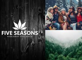 FIVE SEASONS - Hideaway Saalbach, hotell i Saalbach Hinterglemm