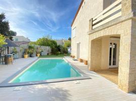 Villa Piscine La Bastide Proche Montpellier Plages, hotel in Saint-Jean-de-Védas