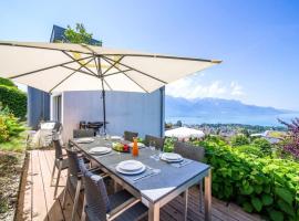 Panoramic 3BD Dream Family Villa in Montreux by GuestLee, rumah kotej di Le Châtelard