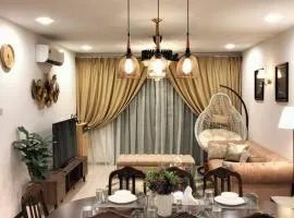 MH Homestay 3R2B Condo very near to KLCC, Free Wi-Fi, Netflix & Parking
