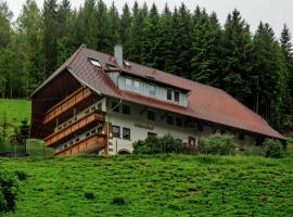 Cosy farmhouse apartment at the edge of the forest, hotel in Mühlenbach