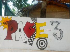 Page 3 stays and Backpacker hostel, cafe, hotel en Anjuna