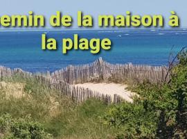 MAISON DE LA PLAGE DE CHAUCRE, hotel a Chaucre