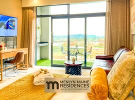 Menlyn Maine Residences - Central Park with king sized bed, viešbutis mieste Pretorija, netoliese – Atterbury Boulevard
