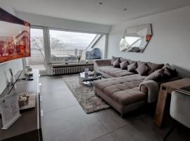 Moderne Wohnung mit Stadtblick – apartament w mieście Herdecke