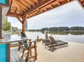 Waterfront Lake Gaston Home with Private Dock!