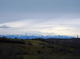 Gîte Birdy - Vue sur les Pyrénées, stuga i Lamazère