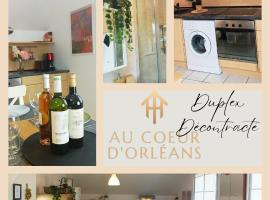 Le Duplex Décontracté, self-catering accommodation in Fleury-les-Aubrais