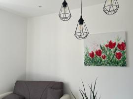 The Tulip: 2 rooms apartment, hotel in Ronzo Chienis
