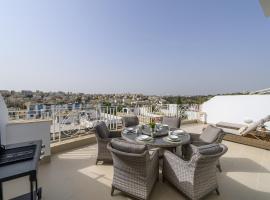 Breathtaking Penthouse Crimson Court B, apartmen di Is-Swieqi