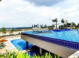 Double Storey Pool at Trio Setia by HCK