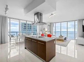 44th FLOOR CORNER 2 BDR• ICON BRICKELL• OCEAN VIEW AND FREE SPA