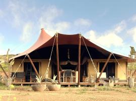 Aurora Escorpião, luxury tent in Burgau