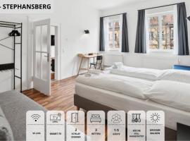 NEU KapApart15 - 6 schöne FeWos mit Einbauküche, Bad und Balkon in der Altstadt auf Bambergs Insel，位于班贝格的酒店