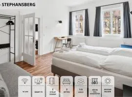 NEU KapApart15 - 6 schöne FeWos mit Einbauküche, Bad und Balkon in der Altstadt auf Bambergs Insel