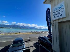 Kaikoura Seaside lodge, nakvynės namai mieste Kaikūra