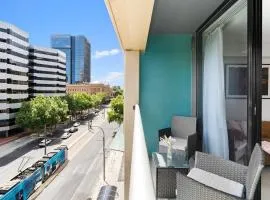 CBD 1BR Apt-104 North Terrace-Walkable CityView