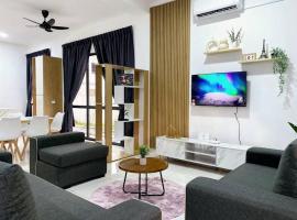 BrandNew Modern Cozy House@ALMA NEAR JUSCO, viešbutis mieste Bukit Mertadžamas