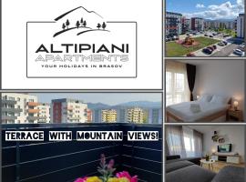 Apartment Altipiani Panoramic Silver, курортний готель у Брашові