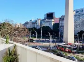 Hermoso Departamento con Balcon al Obelisco I