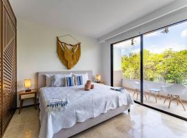 Menesse Apartments，圖盧姆的有停車位的飯店