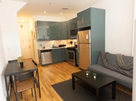 Mins to NYC Captivating warm studio apt, appartement à Union City