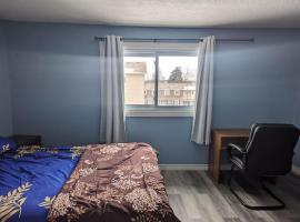 1 upper floor Bedroom, hotel Brantfordban