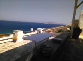 Sea View Tinos Apartment, недорогой отель в городе Lichnaftia