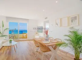 Marbella Beach Front View by Sol Maestranza