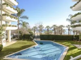 Seafront in Marbella with pool and garage