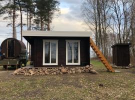 Saare-Toominga camping house, hôtel acceptant les animaux domestiques à Väike-Rakke