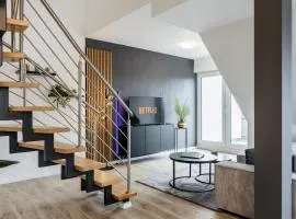 Roof-Suite 02 I Aufzug I BBQ I WiFi I Balkon I TV
