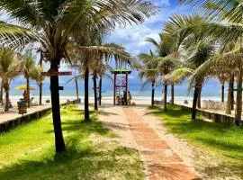 Aquaville, pé-na-areia, lazer, 900m do Beach Park