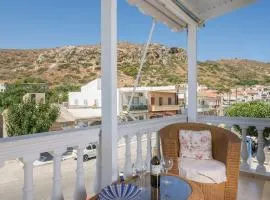 Kyma beach accommodation Corali apartment 4 guests