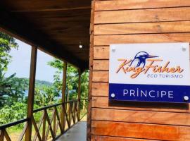 Kingfisher- Principe, hotel u gradu 'Santo António'