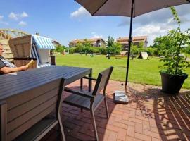 Appartement in Hohen Wieschendorf mit Grill und Terrasse, hotel que admite mascotas en Hohenkirchen