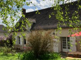 Longère de charme, semesterhus i Saint-Cyran-du-Jambot