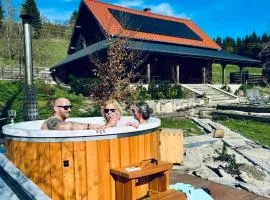 Chata nad Dziką Orlicą z jacuzzi
